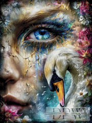 Swan friend by _Sweet_loco_AI with 310 colors
