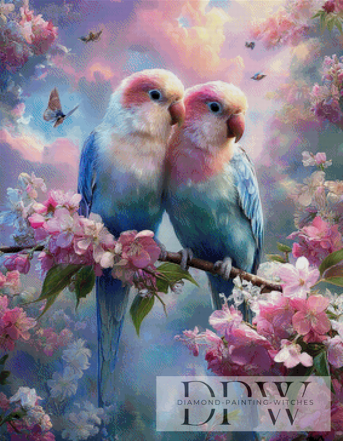 Bird Paradise by Maggie with 250 colors