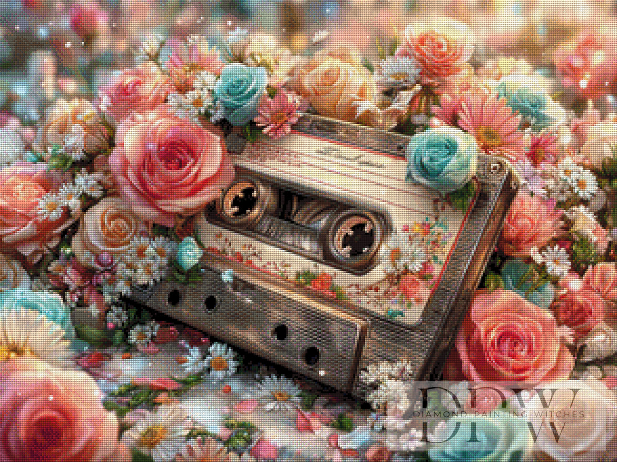 Blumenkassette by Lisa Morgan mit 300 Farben