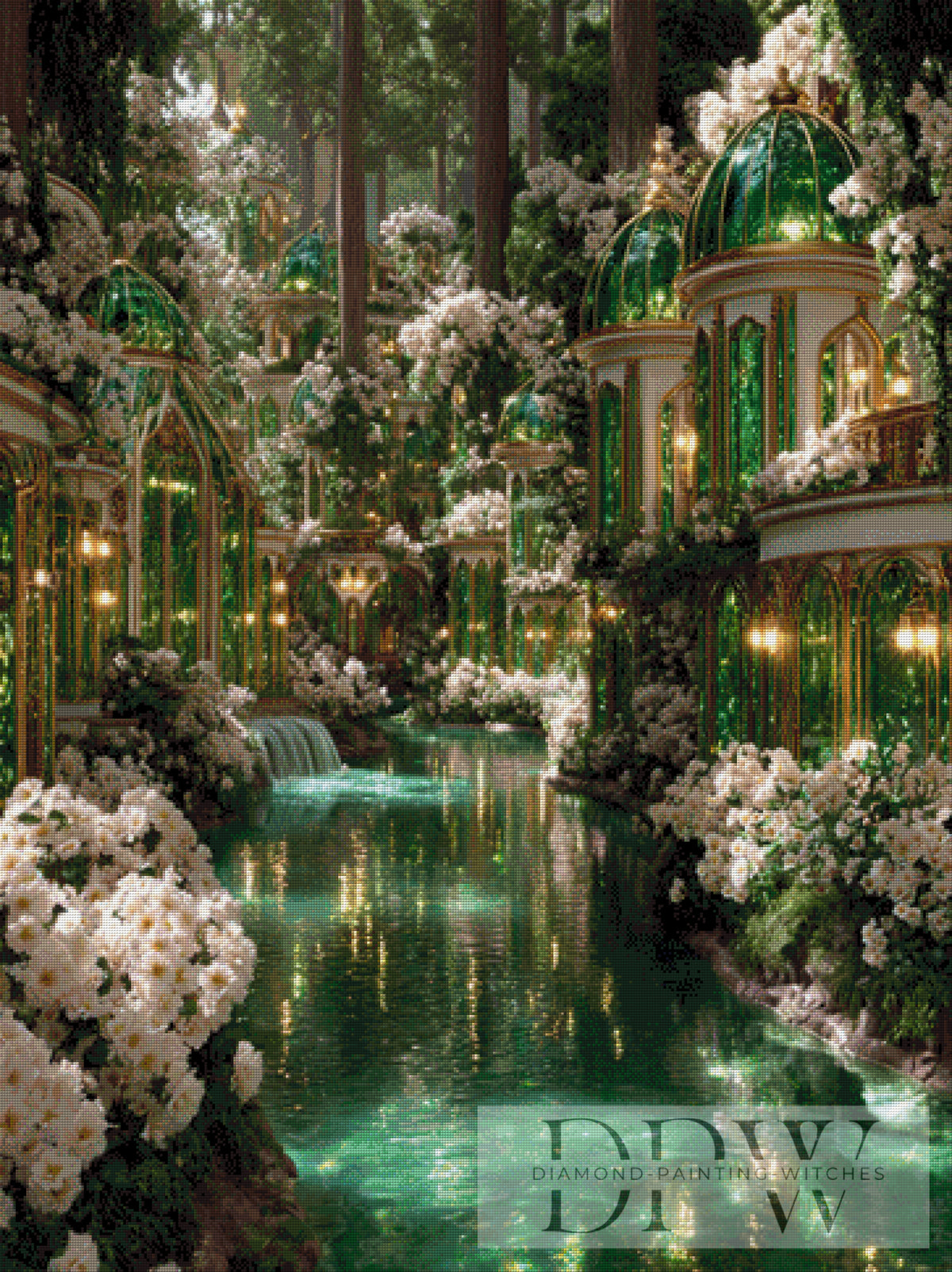 Green Paradise by Lisa Morgan with 200 colors