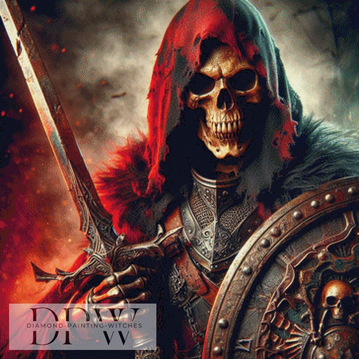 Death Warrior by Casalla Vendetta , mit 220 Farben