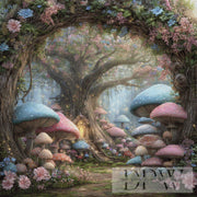 Pilzwelt by Lisa Morgan with 200 colors