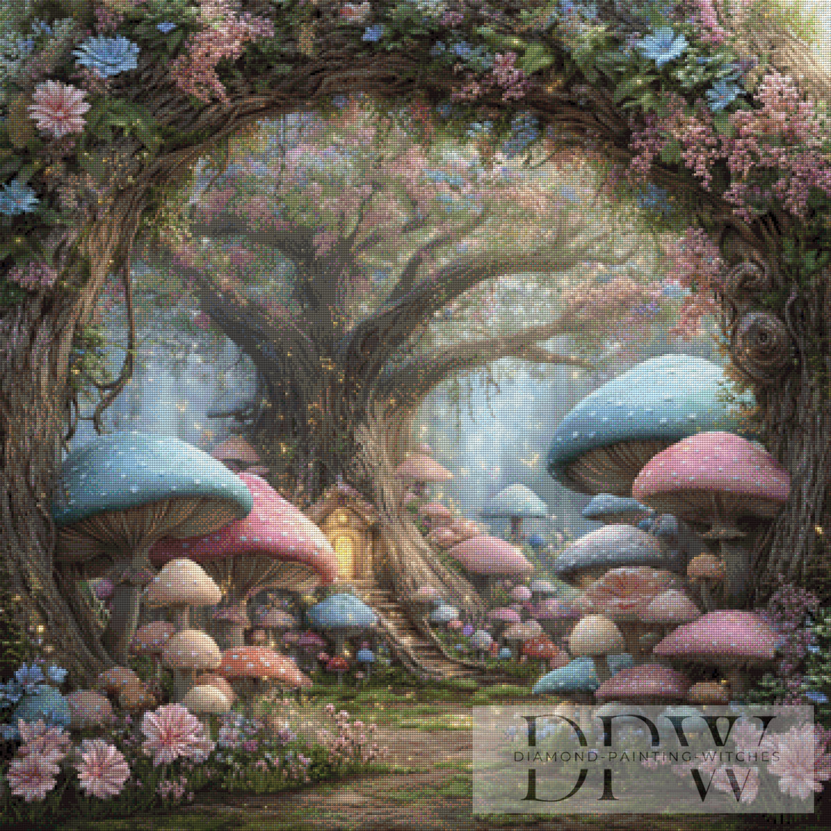 Pilzwelt by Lisa Morgan with 200 colors