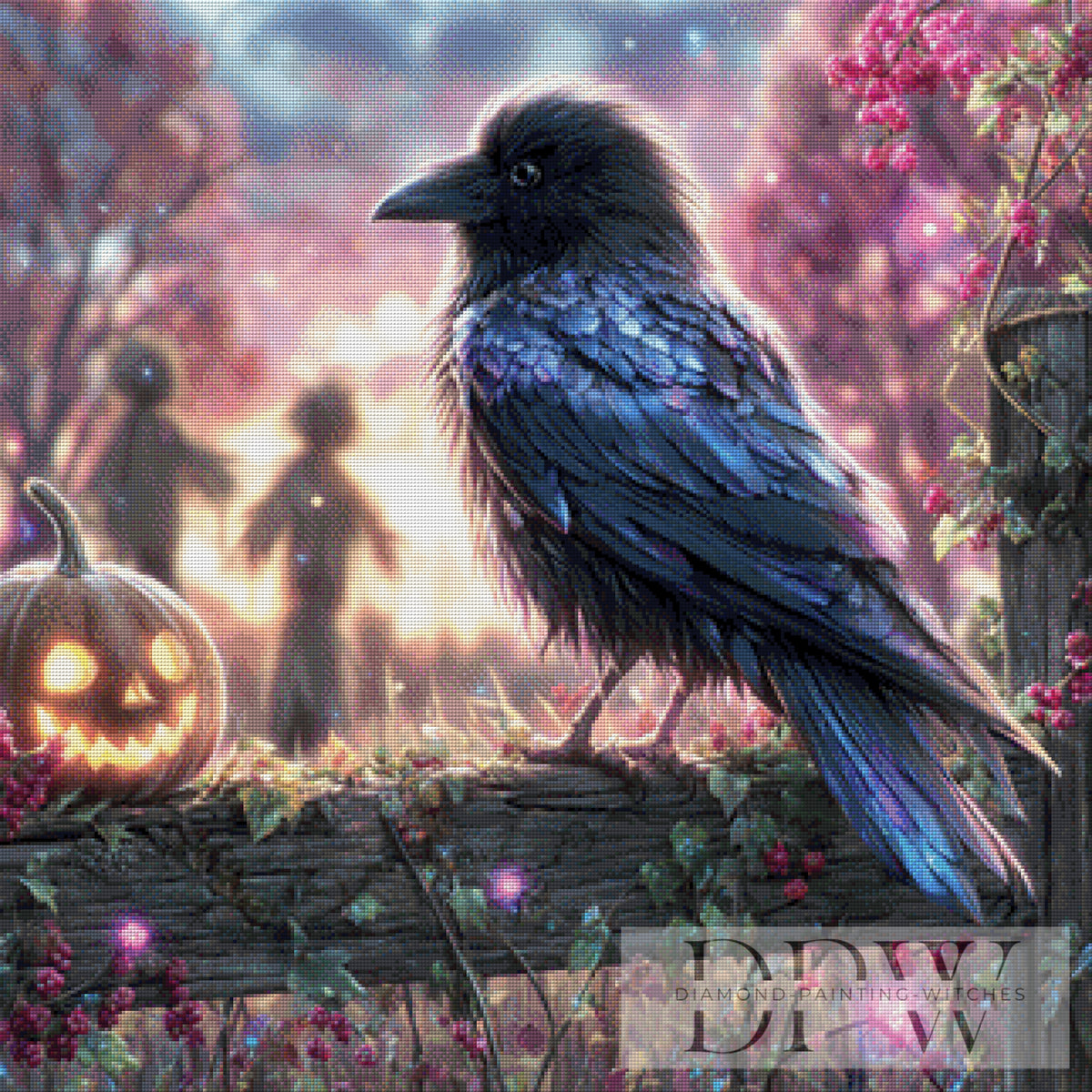 Crow's Eye by Lisa Morgan with 250 colors