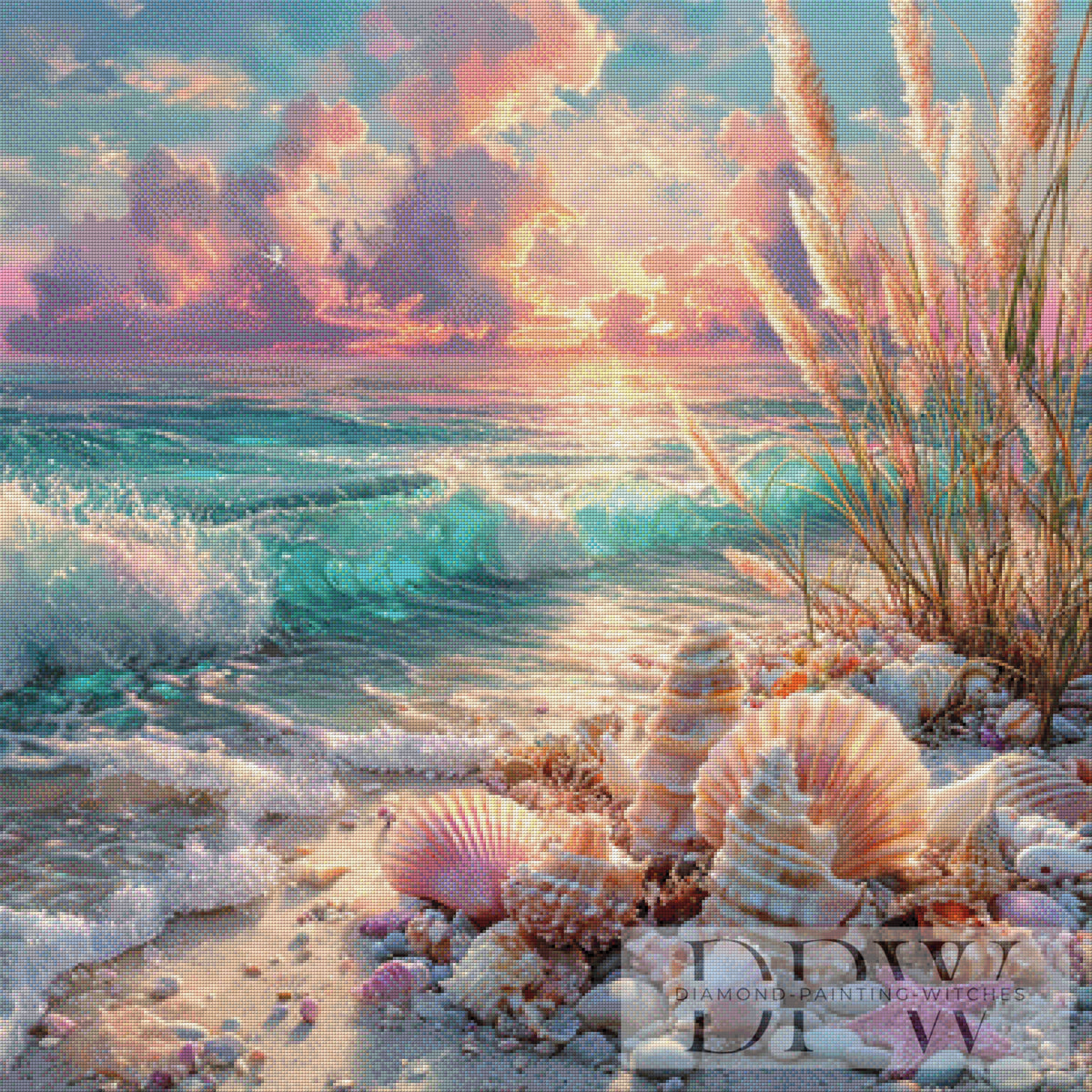 Strandmuscheln by Lisa Morgan with 260 colors
