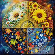 Four Seasons Mandala by QN, mit 360 Farben