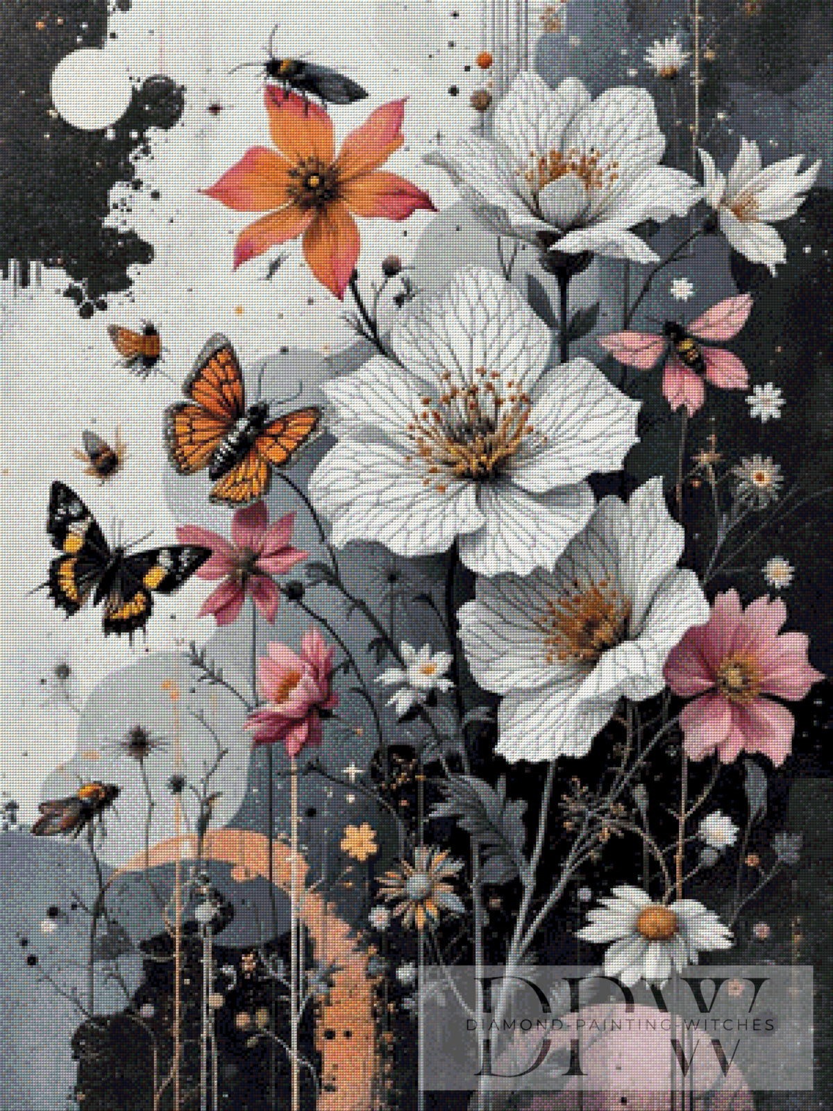 Blumen Mix by QN mit 190 Farben
