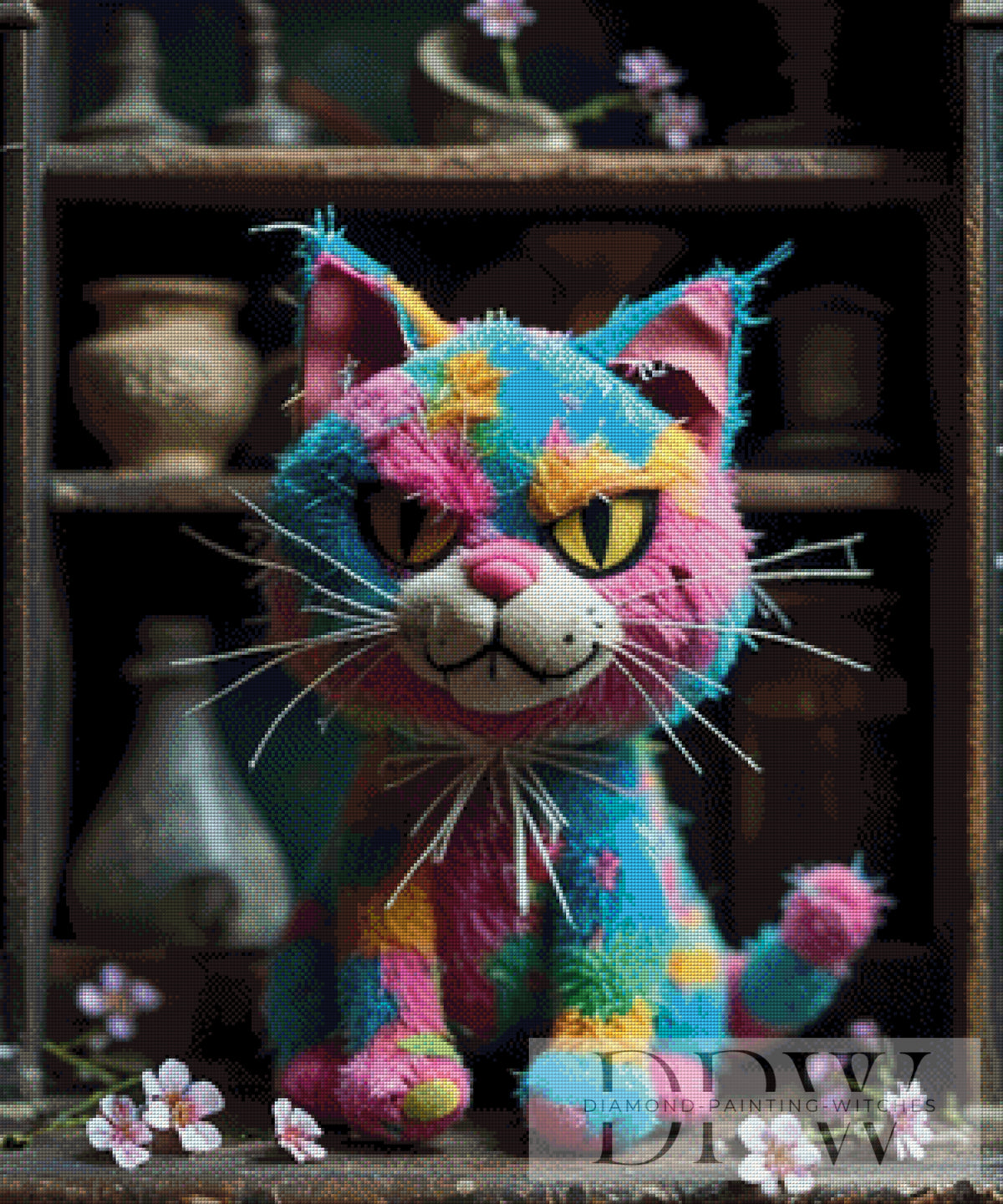 Angry Plush Cat by Casalla Vendetta mit 280 Farben