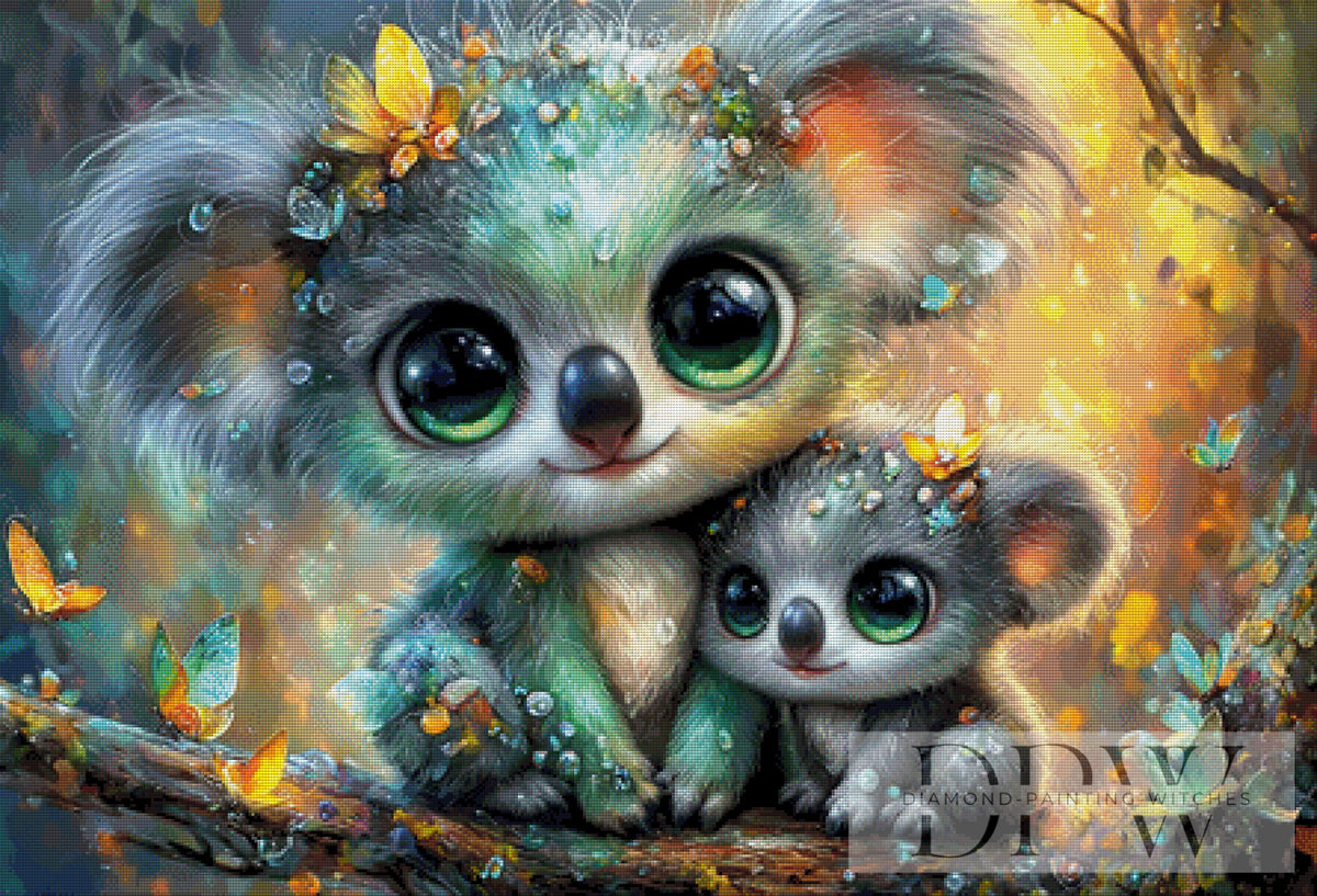 Koalas by Catill with 290 colors
