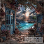 Sea View by ellufija with 200 colors