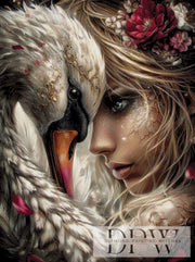White Swan by Sweet_Loco_AI with 150 colors