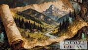 Swiss Alps Scroll by Pixxel Pics mit 180 Farben