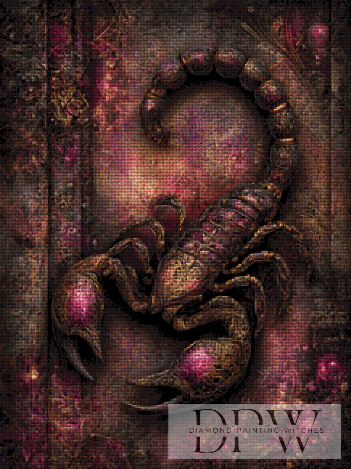 Skorpion by Elly_A.I. mit 80 Farben