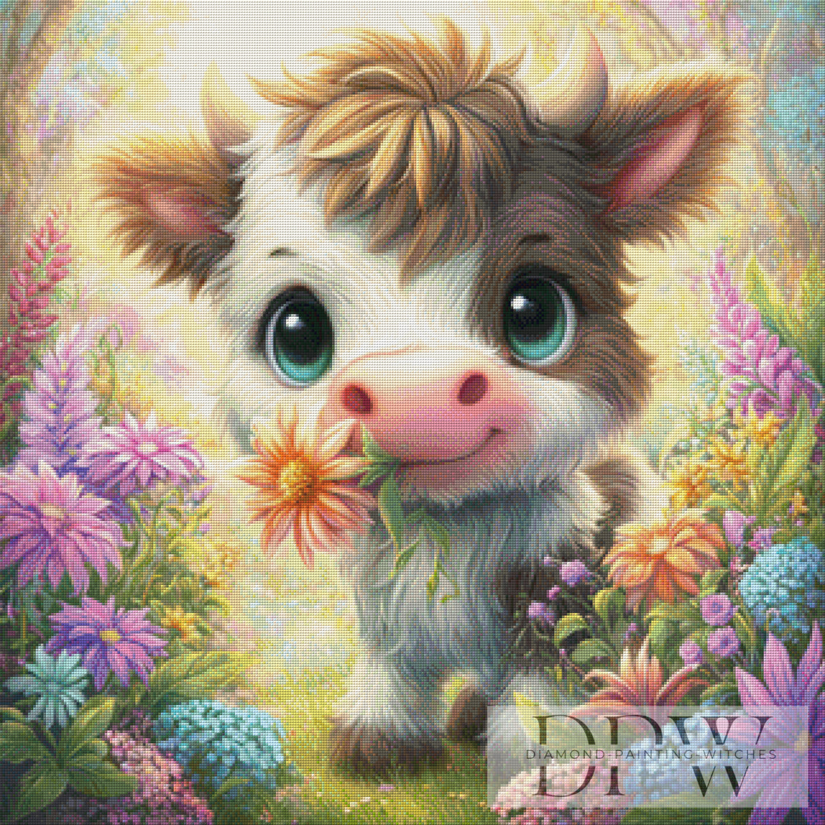 Bärbel the baby cow by Sweet_Loco_AI with 270 colors