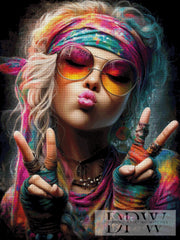 Love & Peace by Sweet_Loco_AI mit 360 Farben