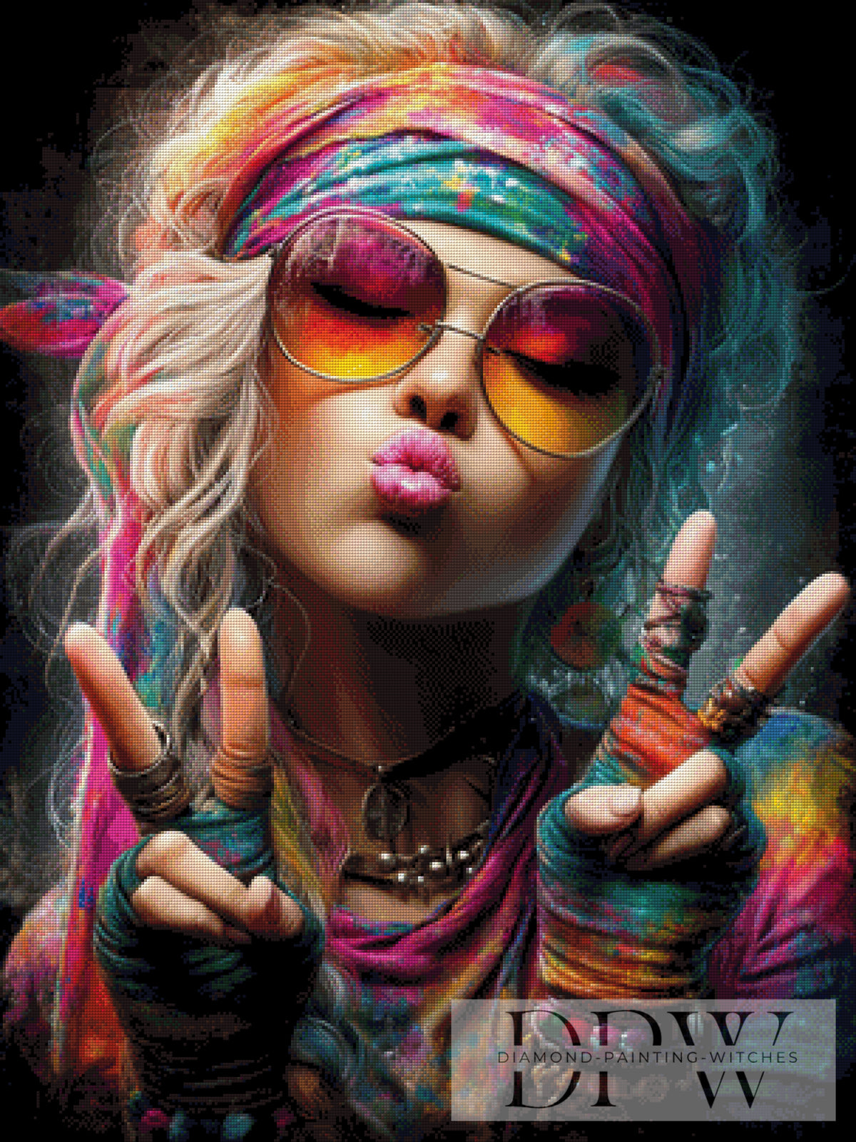 Love & Peace by Sweet_Loco_AI with 360 colors