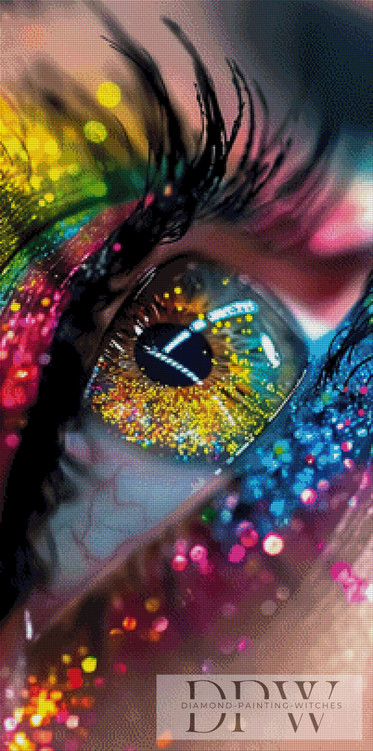 Rainbow Eye by Casalla Vendetta mit 310 Farben