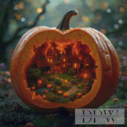 Pumpkin Village by Casalla Vendetta with 180 colors