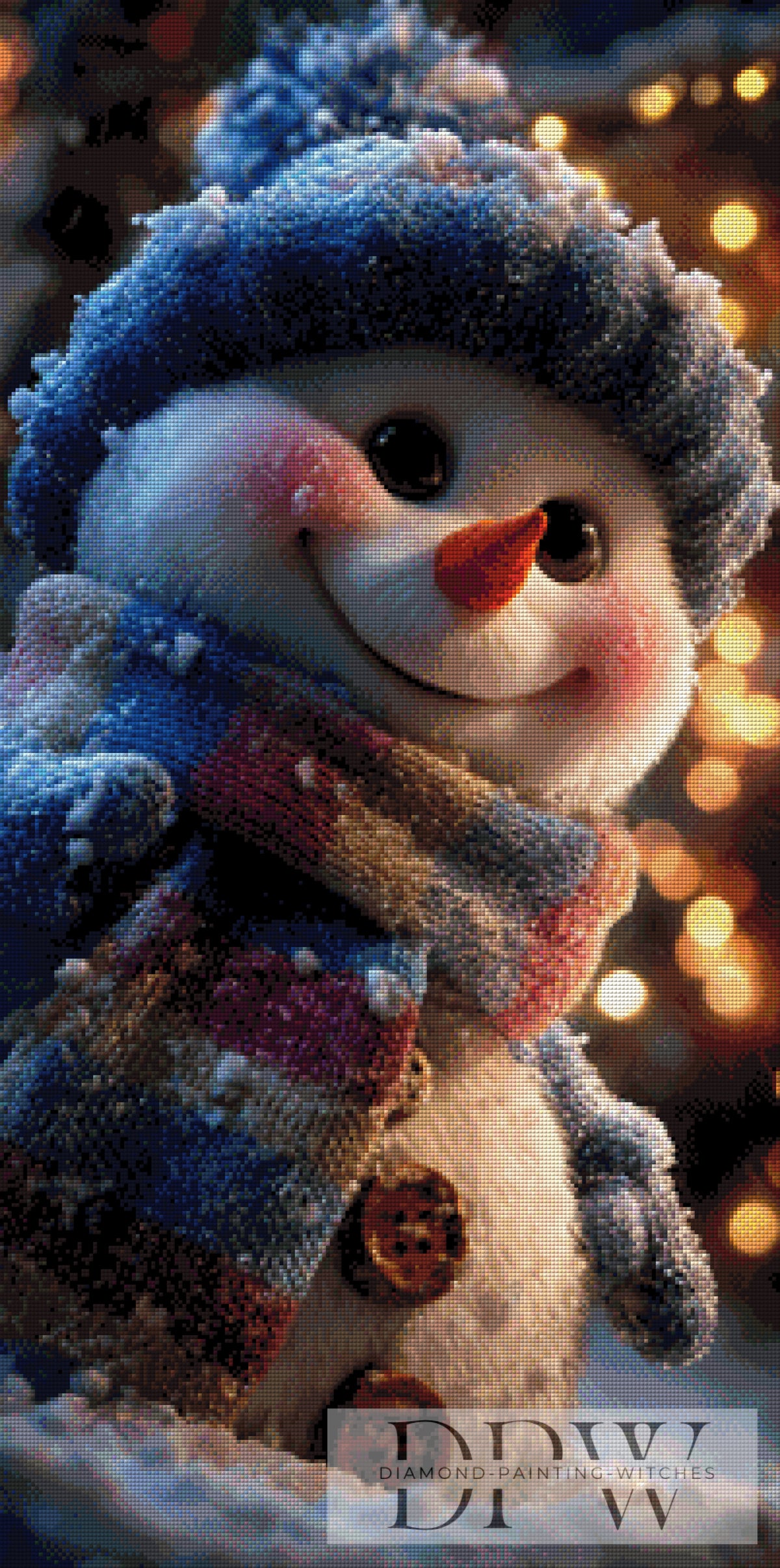 Smiling Snowman by CreatiVart（210色）