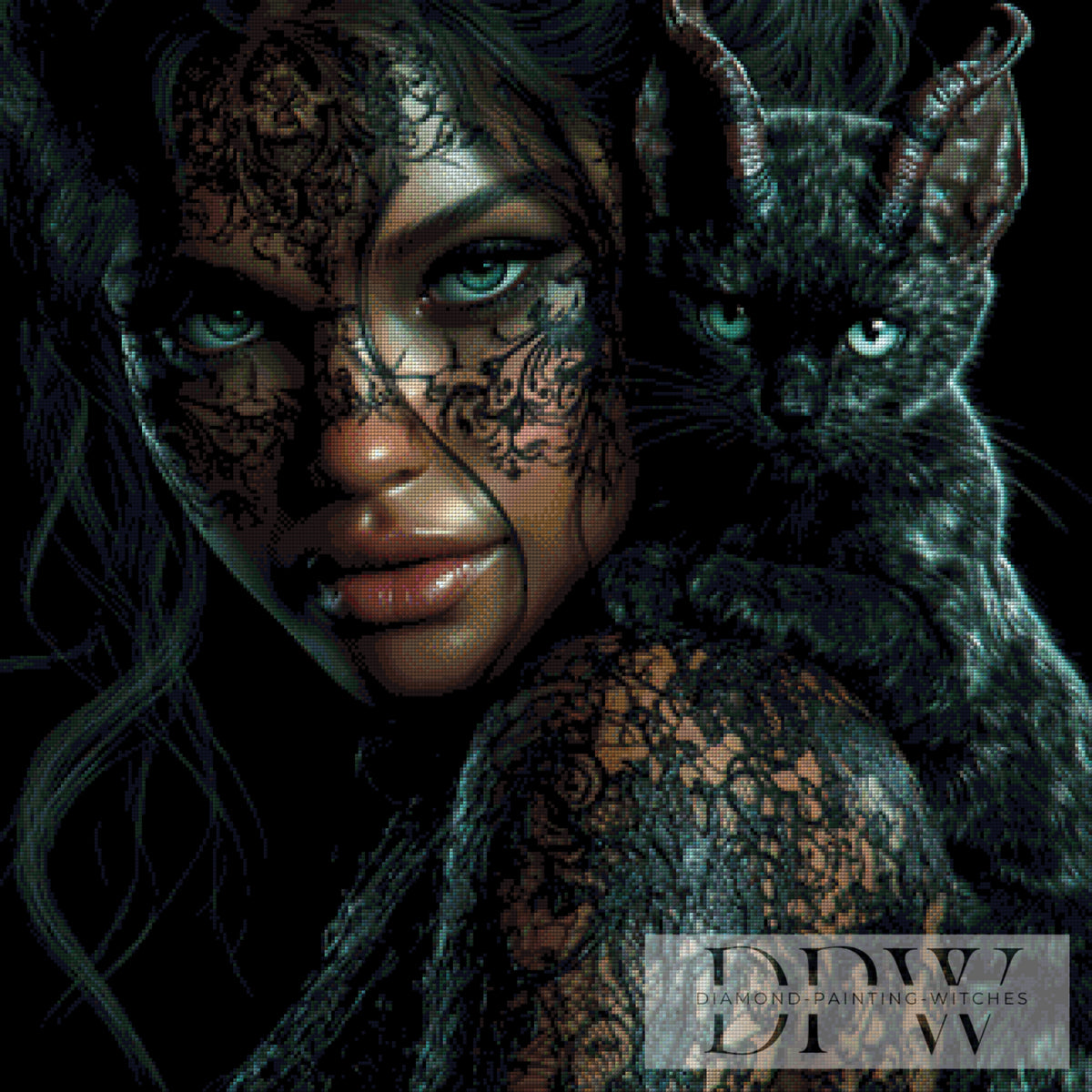 Demon Girl by Lisa Morgan with 130 colors