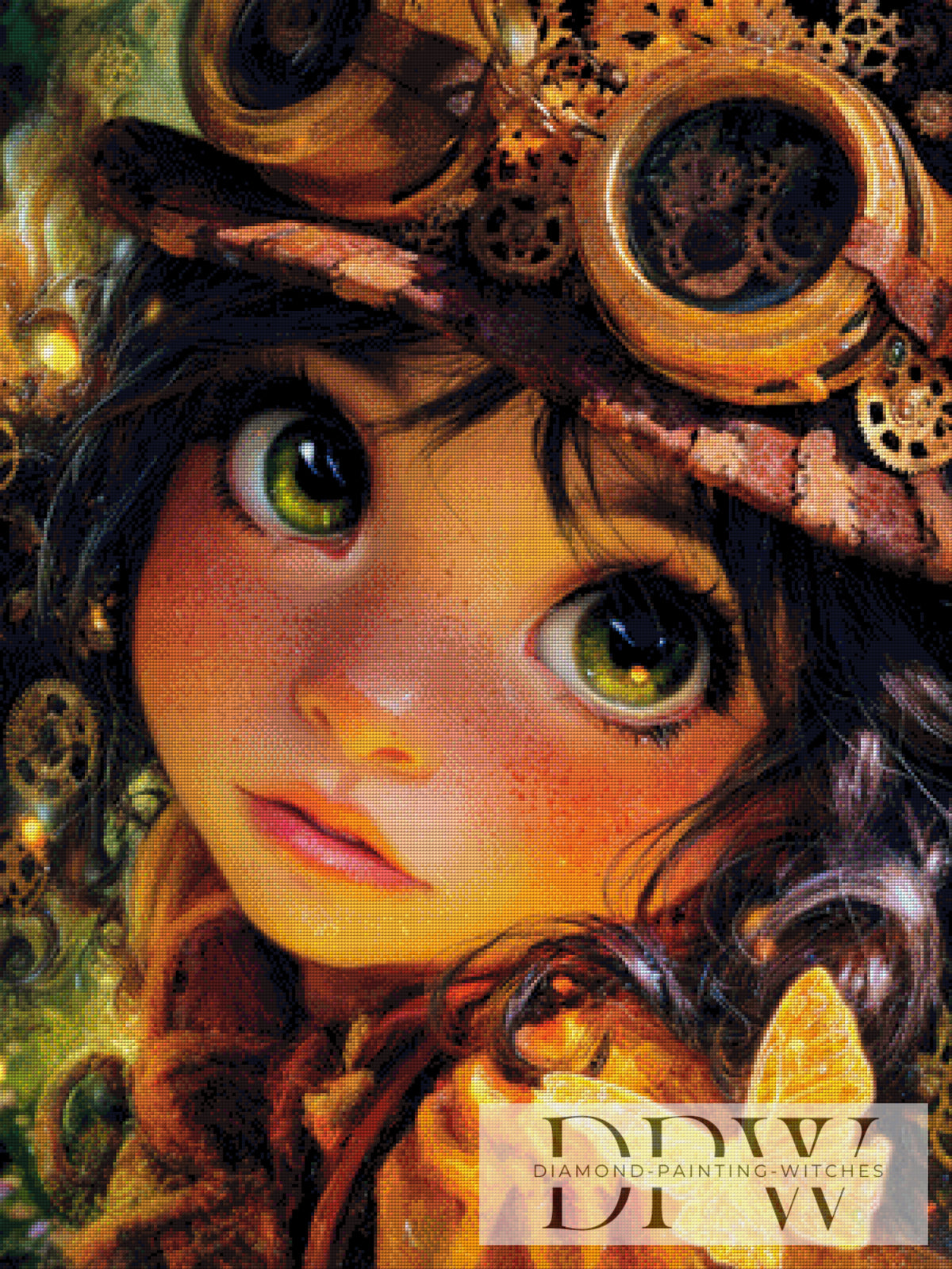 Steampunk Girl by Casalla Vendetta mit 260 Farben