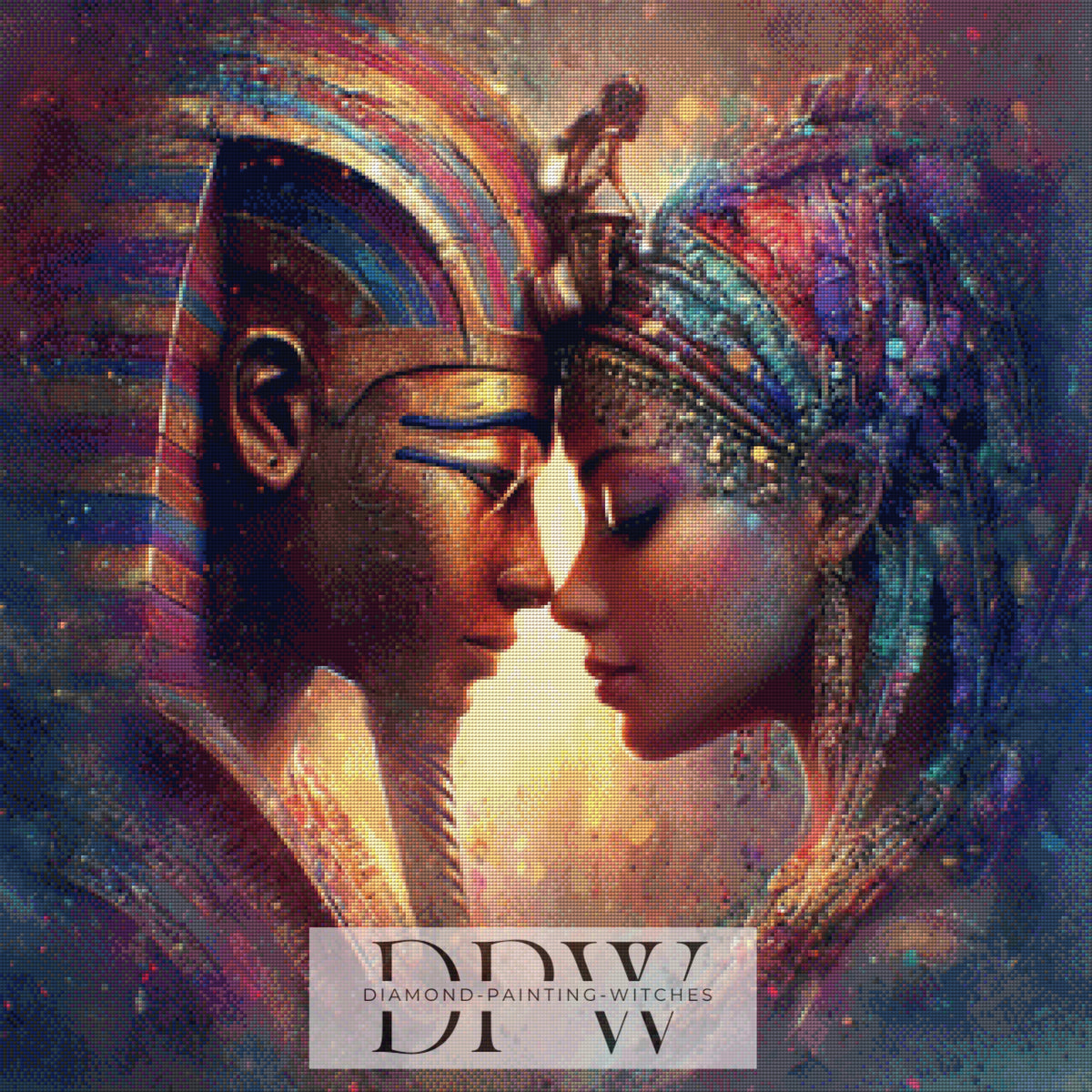 Egyptian Love by ellufija with 230 colors