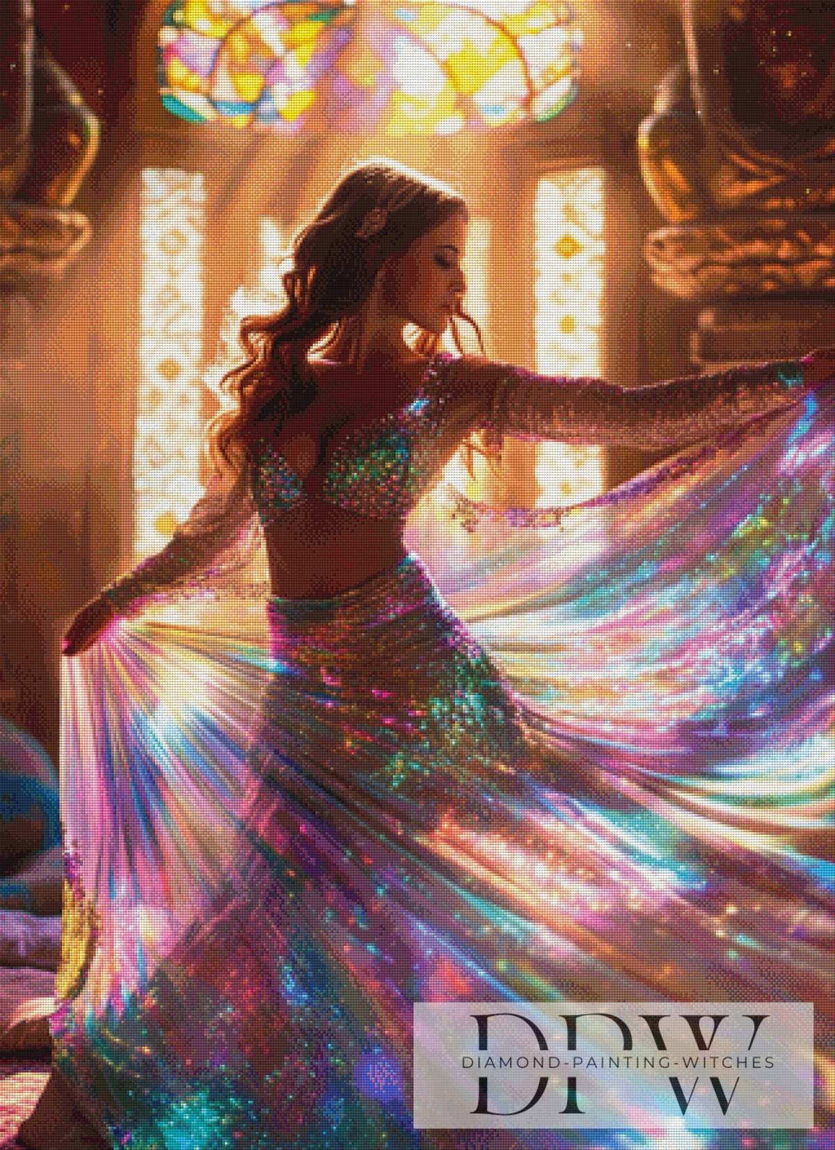 380色の「Orient Belly Dancer」（ellufija作）