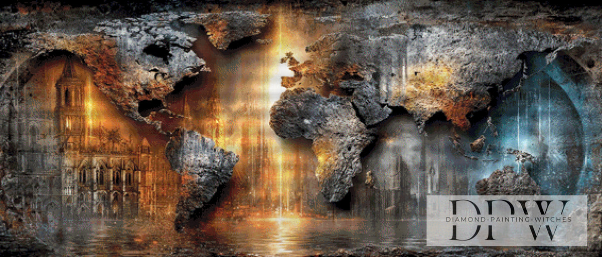 World Map III by Elly_A.I with 190 colors