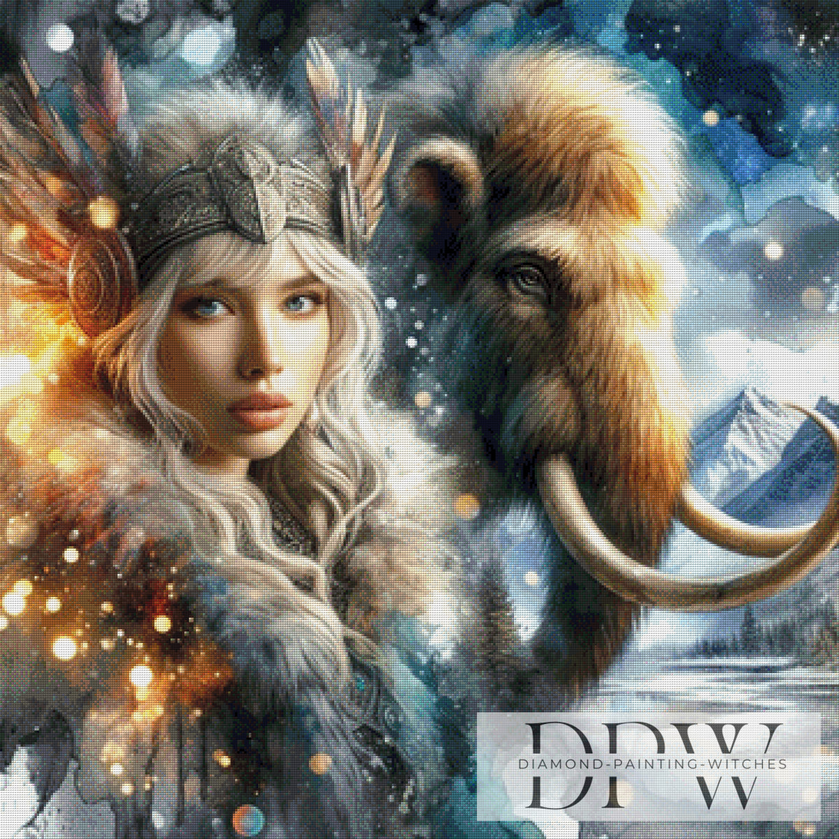 Mammut Girl by Lisa Morgan with 240 colors
