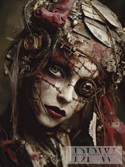 Steampunk Kriegerin by theA.art mit 100 Farben