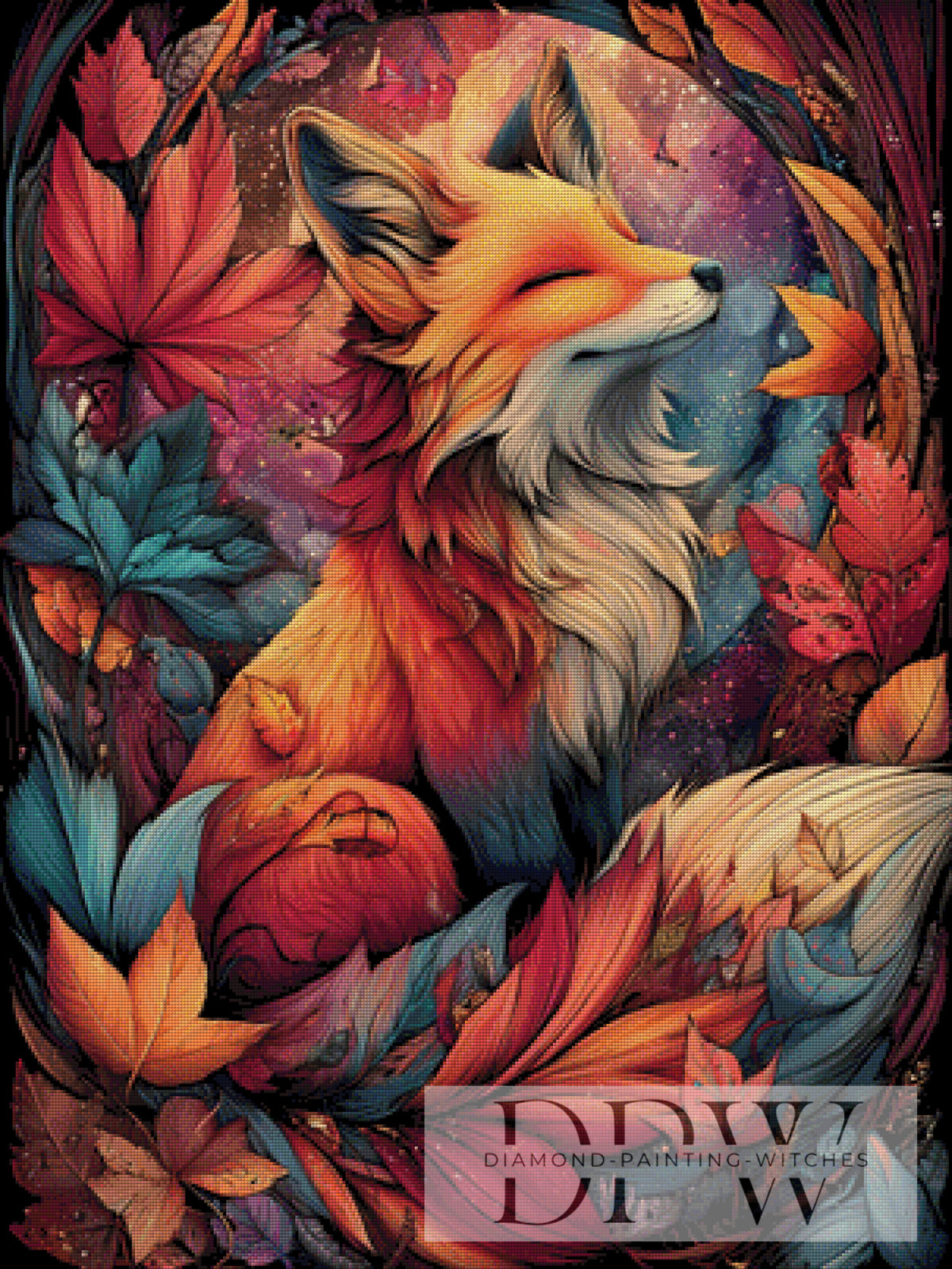 Autumn Fox by _Sweet_Loco_AI with 200 colors