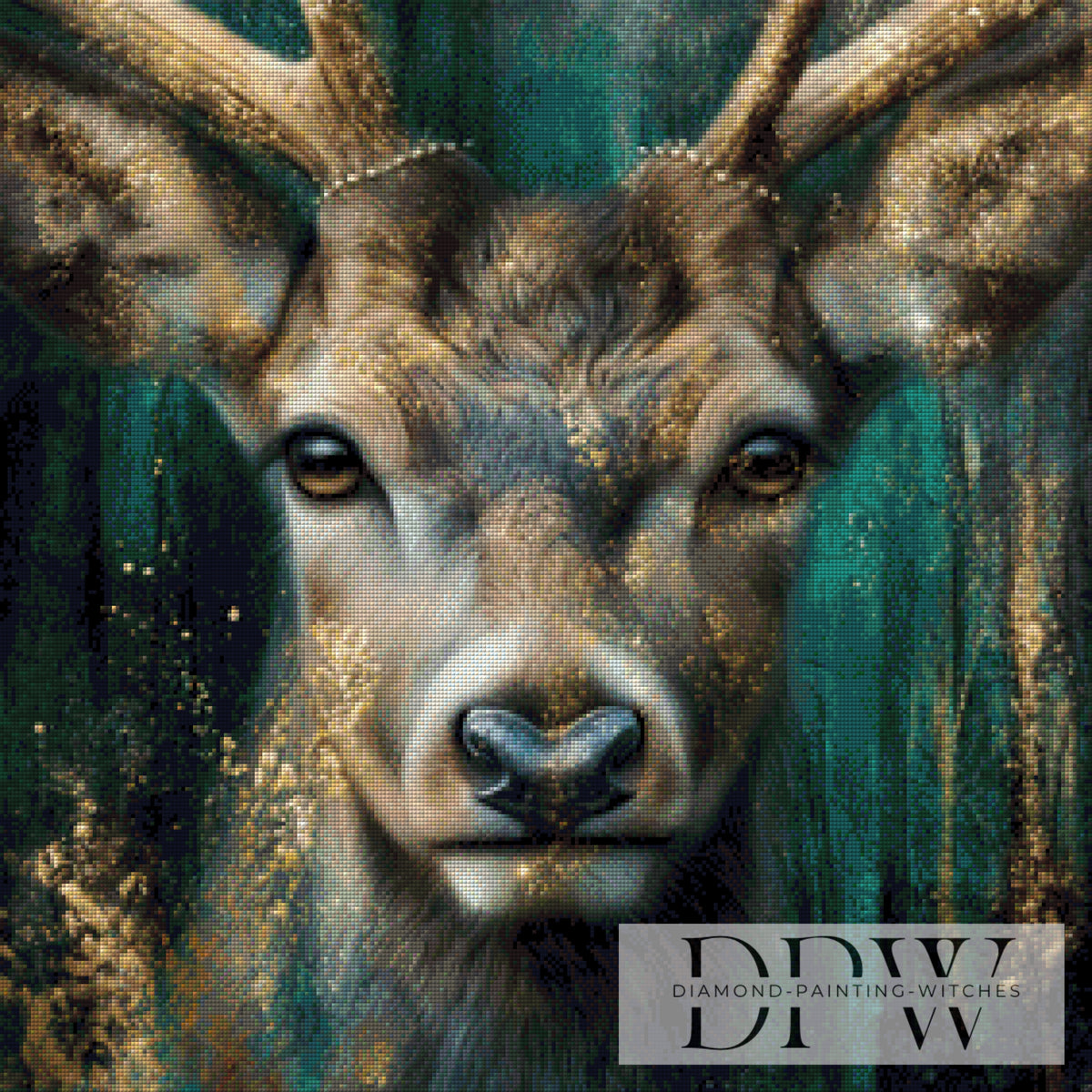 Golden Deer by Elly_A.I mit 140 Farben