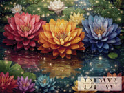 Water Lilies by QN with 270 colors