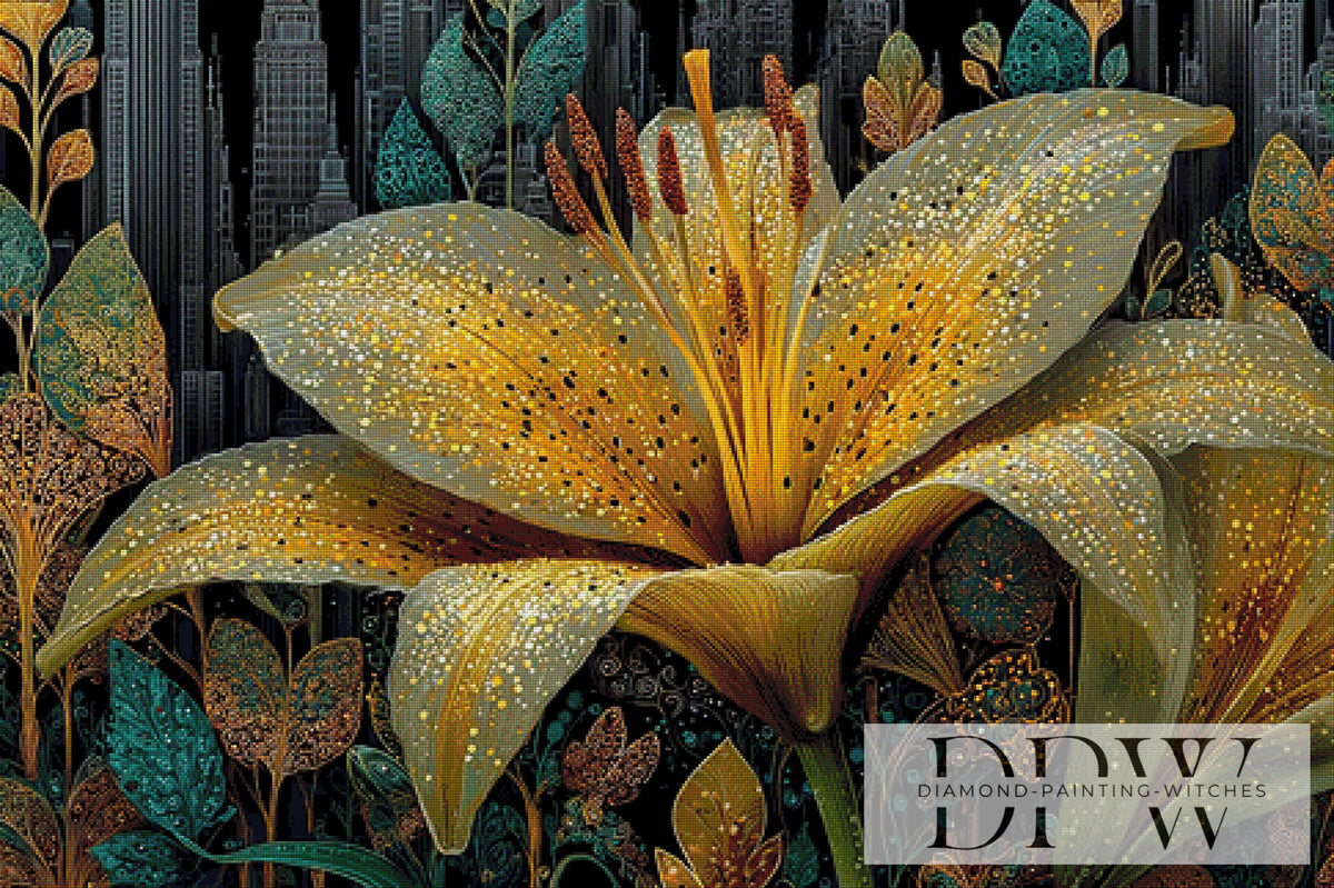 Sparkling Lily by Catill with 210 colors