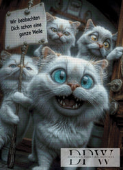 Crazy Cats by Pixxel Pics mit 110 Farben