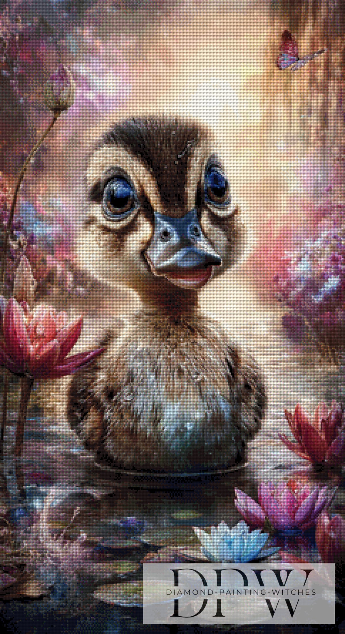 Duck Happiness by ellufija with 240 colors