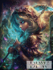 Dark Sorceress（Sweet_Loco_AI作）、250色使用