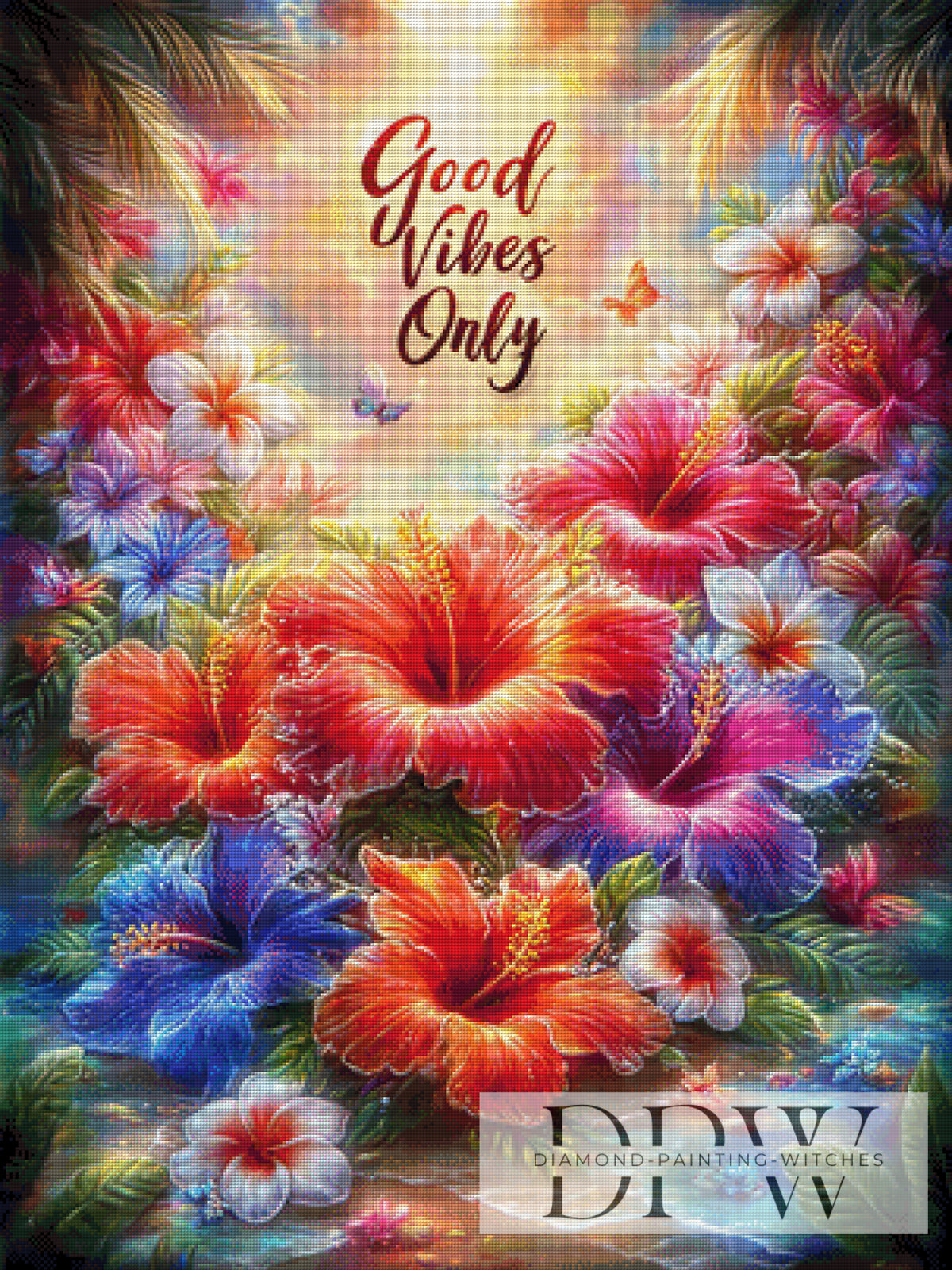 Good Vibes Only by elllufija with 400 colors