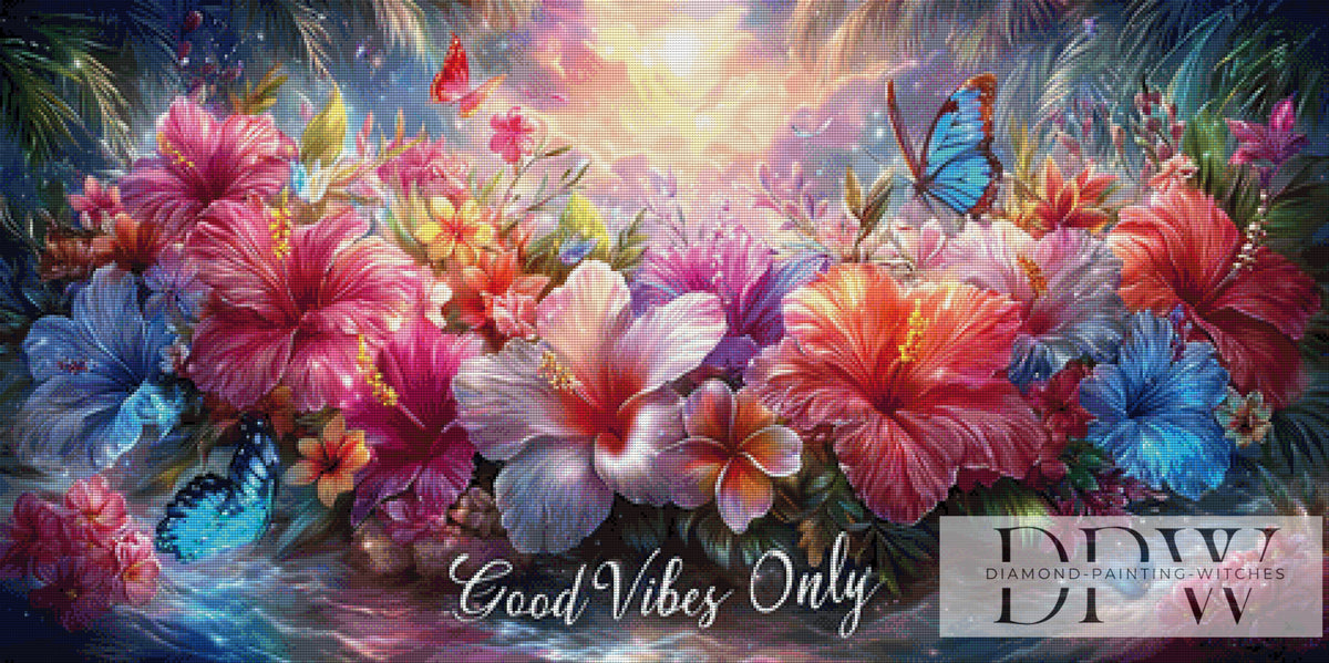 Good Vibes Only II by ellufija with 120 colors