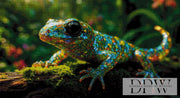 Sparkle Gecko by Moonlight with 260 colors