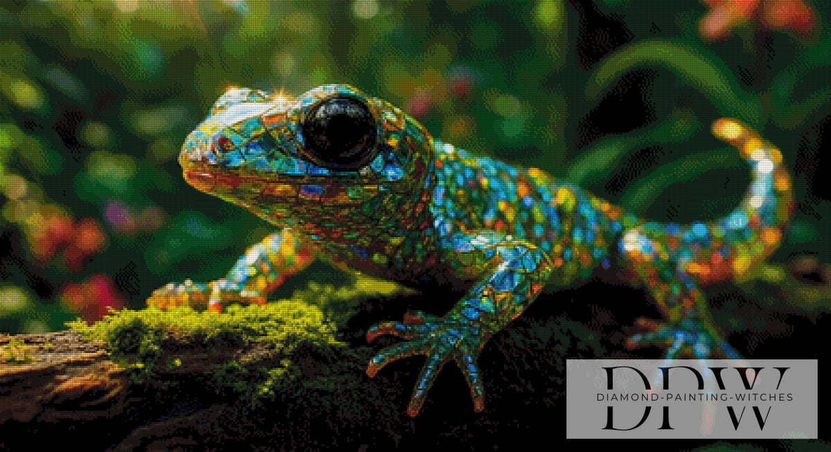 Funkel Gecko by Moonlight mit 260 Farben