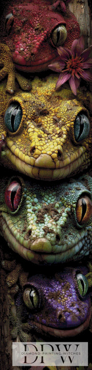 Lizard Party by QN with 230 colors