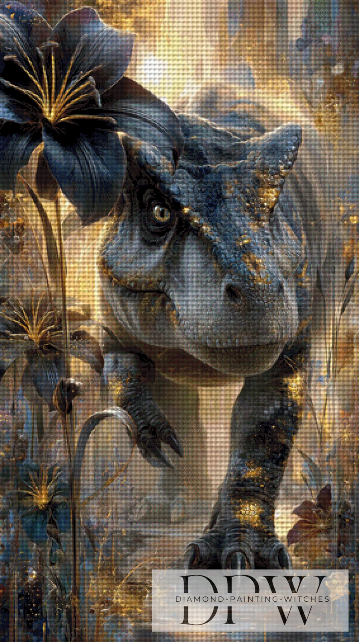 Lilien T-Rex by Elly_A.I. mit 165 Farben