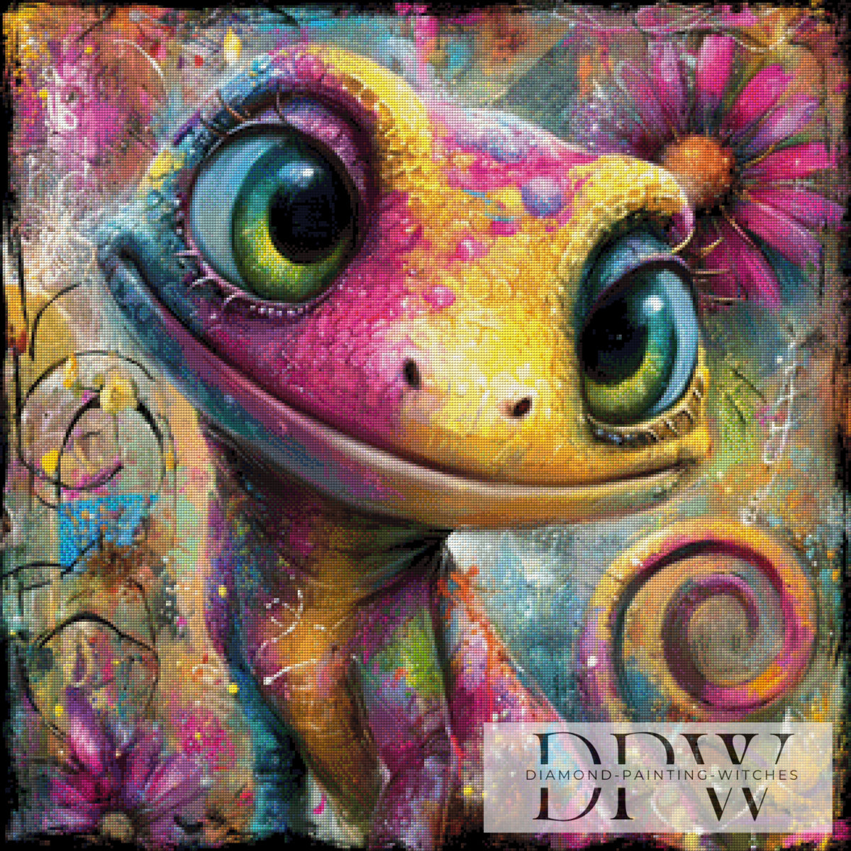 CreatiVartのGerti Gecko（360色）