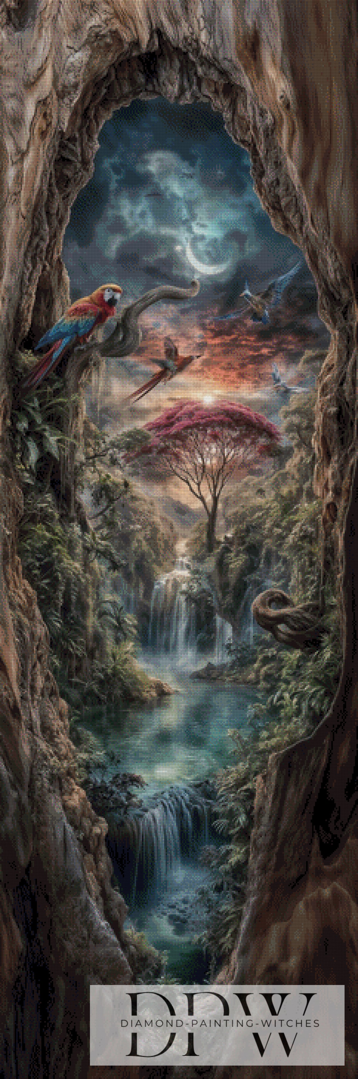 Hole to the jungle by Pixxel Pics mit 155 Farben