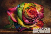 Rainbow Rose by theA.art mit 260 Farben