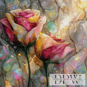 Colorful Roses by CreatiVart with 320 colors