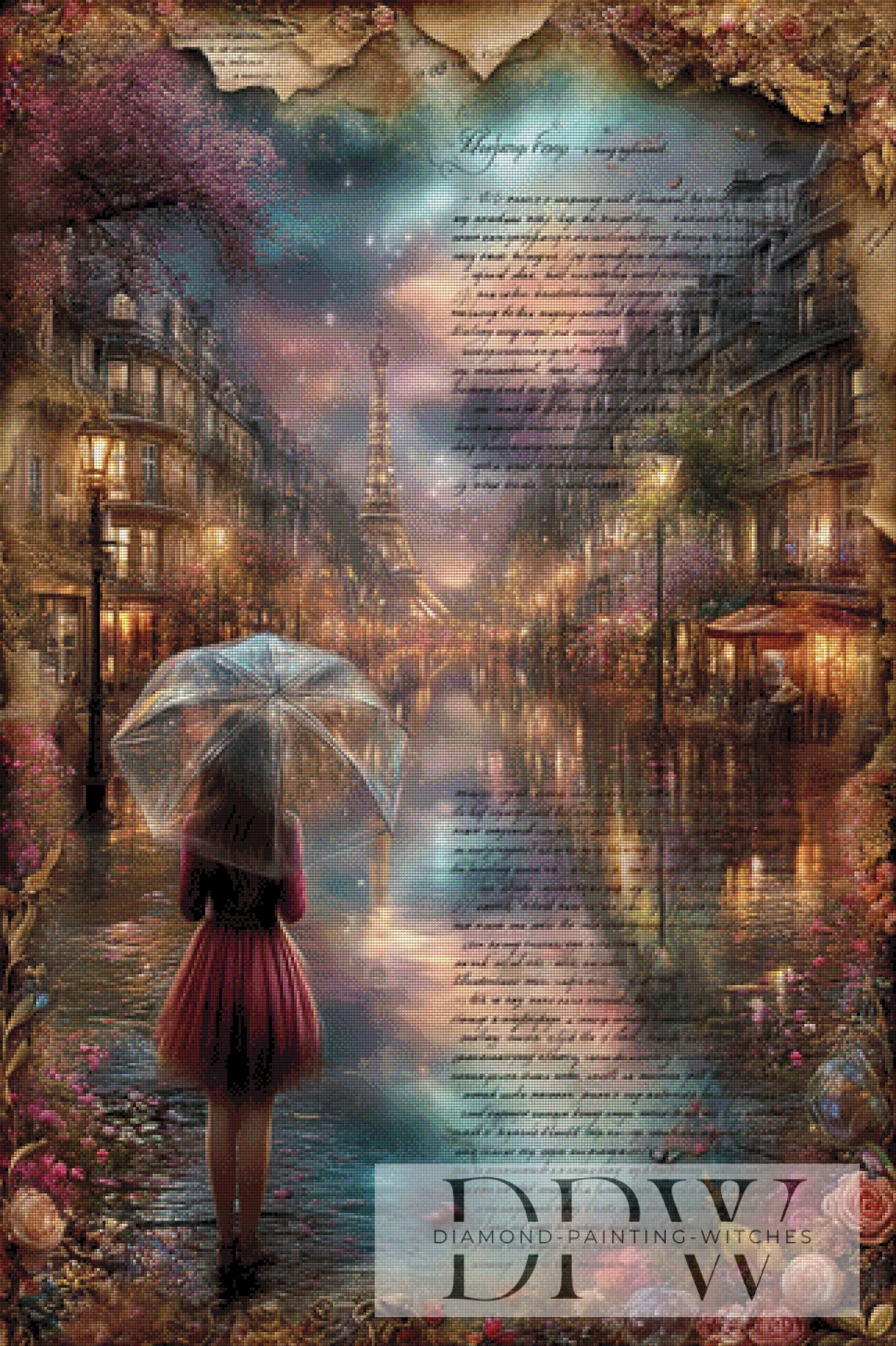 Vintage - Regen in Paris by ellufija mit 230 Farben