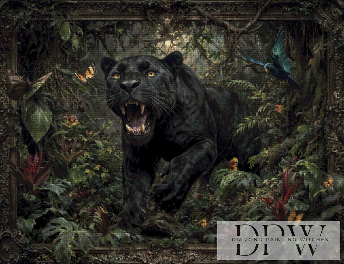 Living Jungle Painting by Pixxel Pics mit 125 Farben