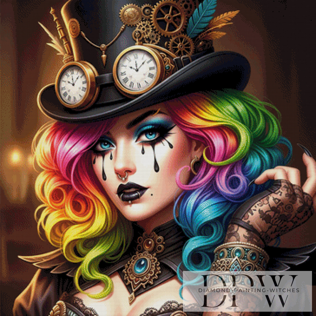 Lady of Steel（The Dark Unicorn作）、350色